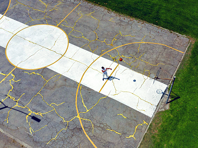 Basketball Court Repair